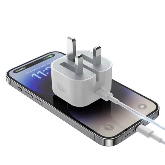 20W Schnellladeadapter mit USB-C Kabel für Smartphones