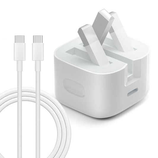 20W Schnellladeadapter mit USB-C Kabel für Smartphones